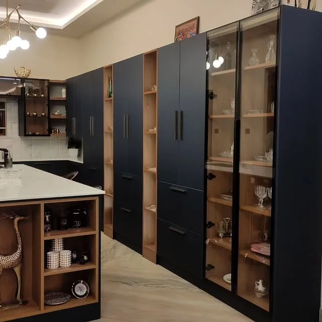 Retail store interior display and shelving