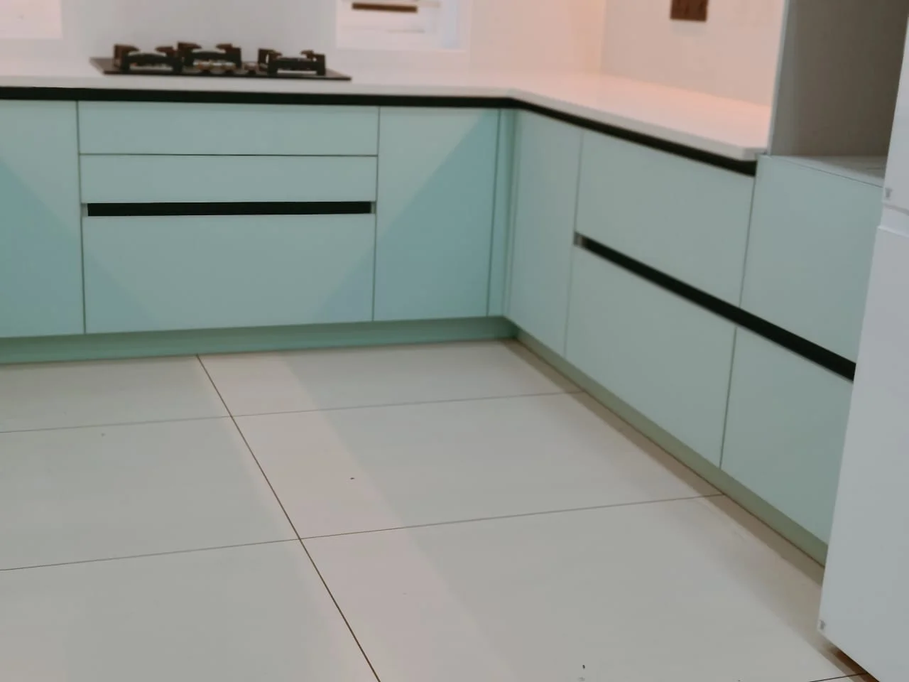 Kids bedroom interior with bunk bed and study area