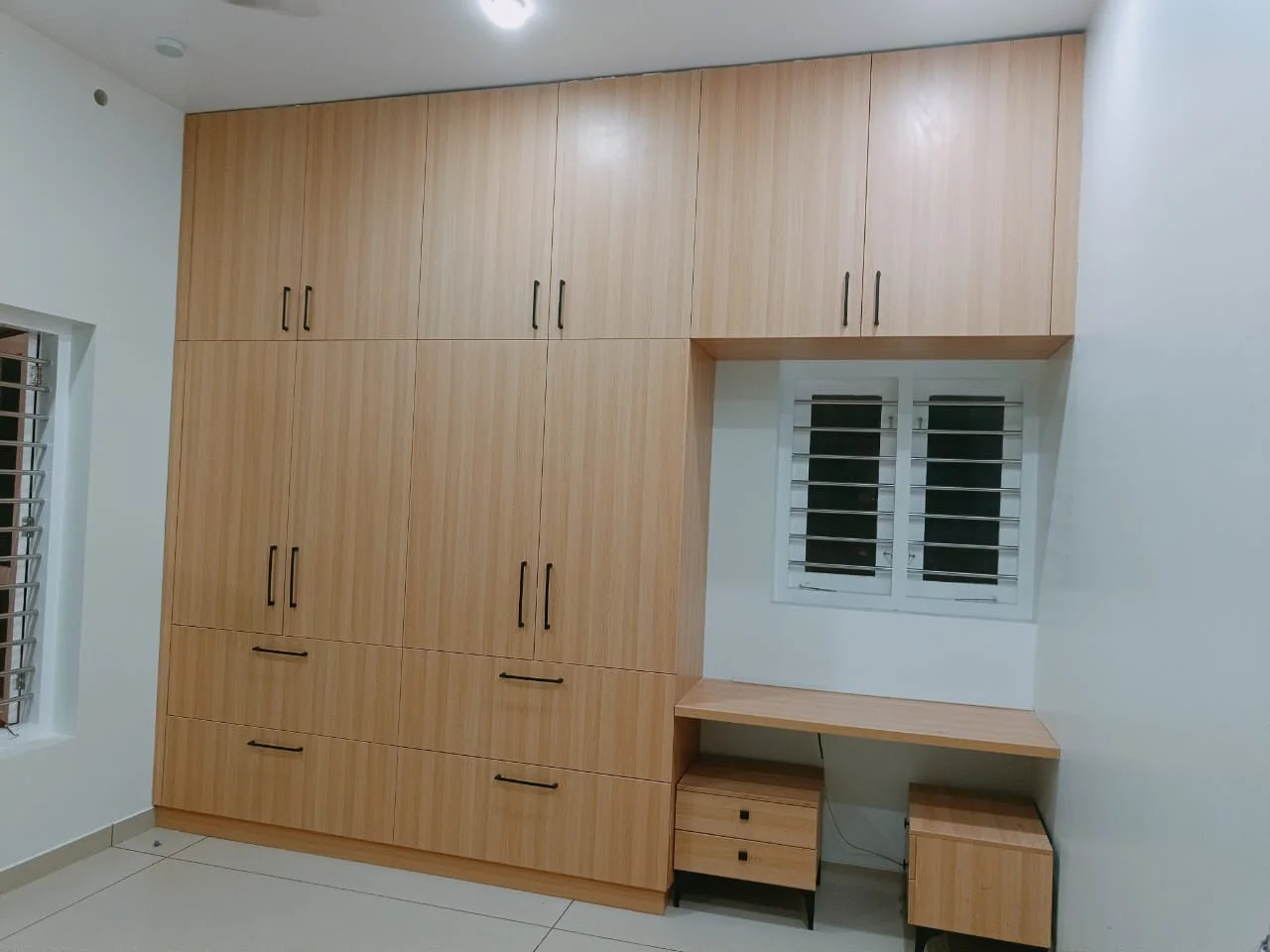 Office meeting room interior with glass board