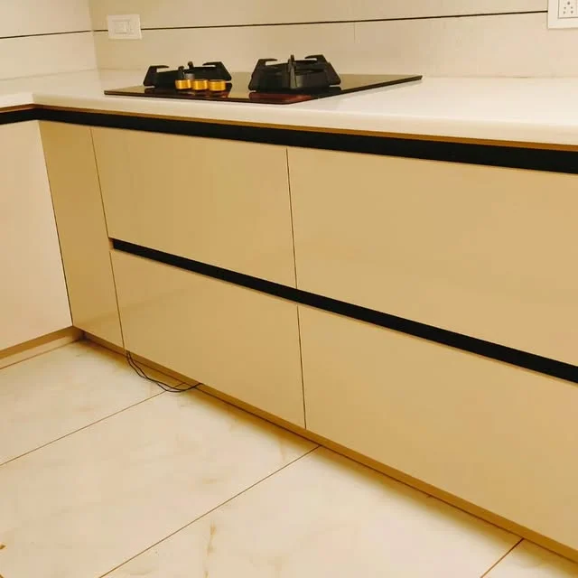 Custom wooden dining table and chairs set